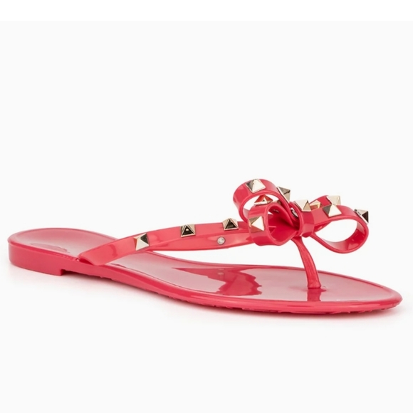Olivia Miller Valtos Jelly Sandals-7 - Picture 6 of 7